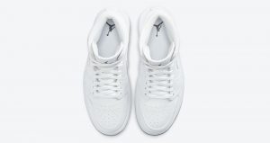 Official Look At The Air Jordan 1 Mid White Snakeskin 03