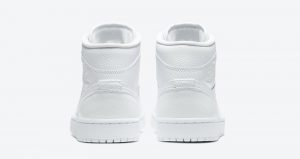 Official Look At The Air Jordan 1 Mid White Snakeskin 04