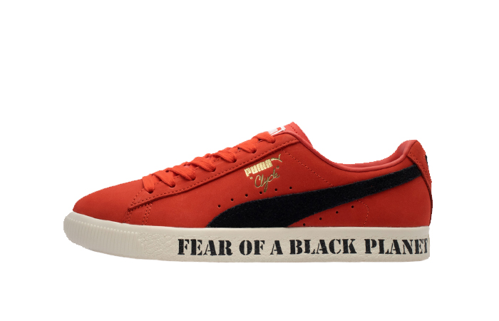Public Enemy Puma Clyde 'Fear Of A Black Planet' Red 374539-01 01
