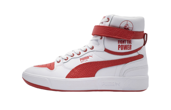 Public Enemy Puma Sky LX 'Fight The Power' White Red 374538-01 01