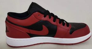 Your Very First Look At The Air Jordan 1 Low Black Varsity Red 02