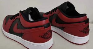 Your Very First Look At The Air Jordan 1 Low Black Varsity Red 03