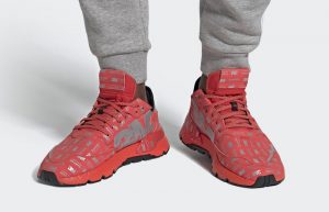 adidas Nite Jogger Hi-Res Red FV3621 on foot 01