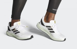 adidas Performance 4D Run 1.0 White Mint EG6264 on foot 01