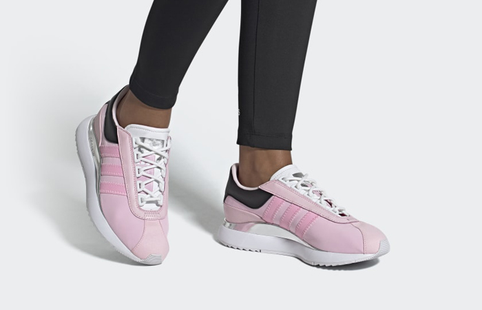 adidas SL Andridge True Pink EF5556 on foot 01