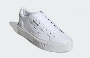 adidas Sleek Super Shoe Lucid White EF8858 02