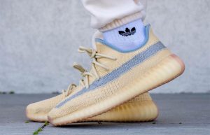 adidas Yeezy Boost 350 V2 Linen FY5158 on foot 01