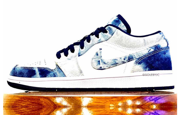 A Glance At The Air Jordan 1 Low Washed Denim