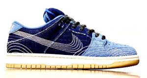 Another Nike SB Dunk Low With Two Shades Denim Got Unveiled!