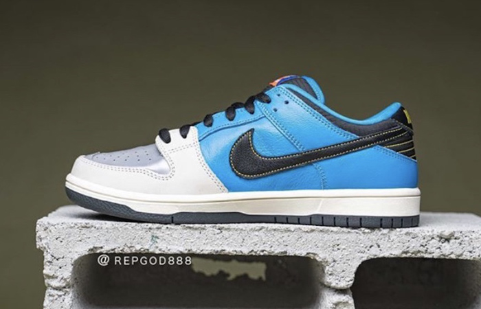 Detailed Look At The Instant Skateboard Nike SB Dunk Low Hyper Blue