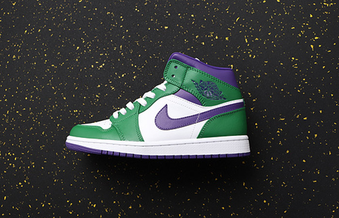 Jordan 1 Mid Green Purple 554724-300 02