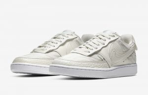Nike Court Vision Low Premium White Grey CI7599-100 02