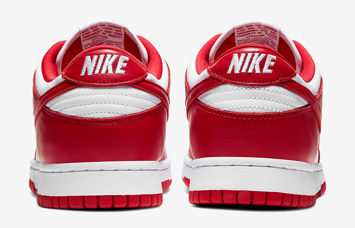 Nike Dunk Low SP White University Red CU1727-100 05