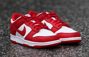 Nike Dunk Low SP White University Red CU1727-100 07