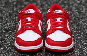 Nike Dunk Low SP White University Red CU1727-100 08