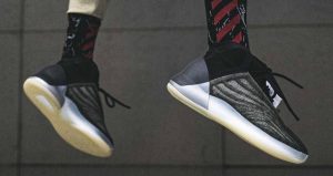 On Foot Images Of adidas Yeezy QNTM Barium Has Been unveiled