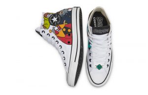 Scooby-Doo Converse Chuck Taylor All Star High Top Pastel White 169076C 04