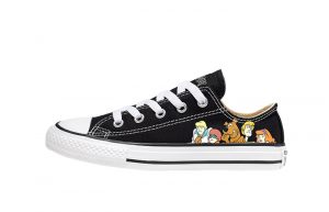 Scooby-Doo Converse Chuck Taylor Little Kids All Star Low Top Black 369080C 01