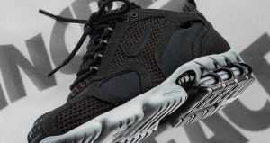 The Release Date Of Stussy Nike Zoom Spiridon Cage 2 Black Ash Is So Closer!
