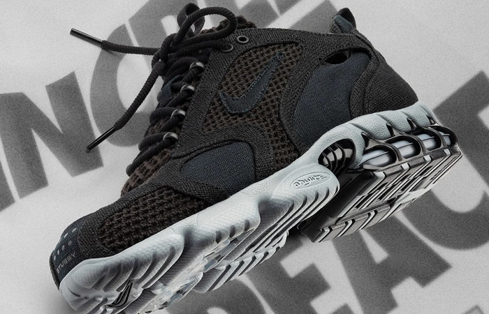 The Release Date Of Stussy Nike Zoom Spiridon Cage 2 Black Ash Is So Closer!