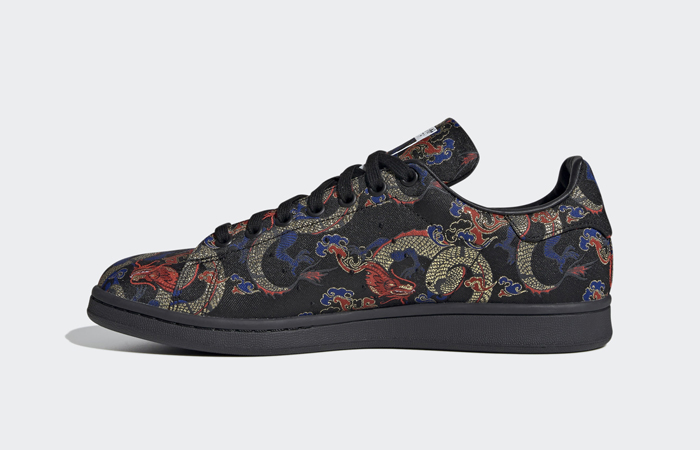 The adidas Stan Smith Receives A Dragon Print To Celebrate Dragon Boat Festival
