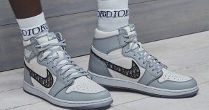 Dior Nike Air Jordan 1 Set To Release Soon In Both High And Low 03