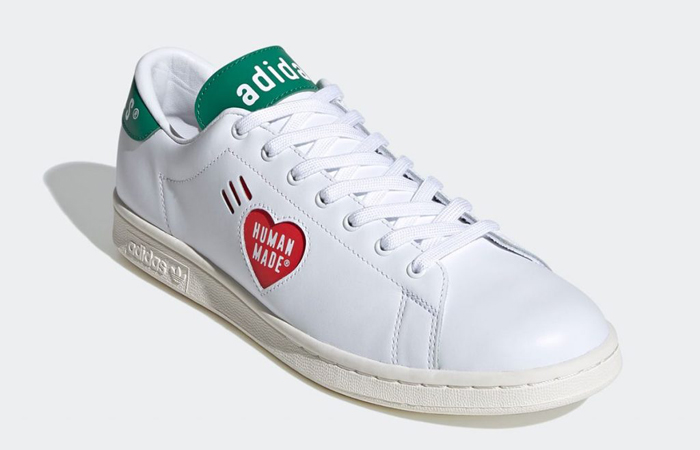 Human Made adidas Stan Smith White Green FY0734 02