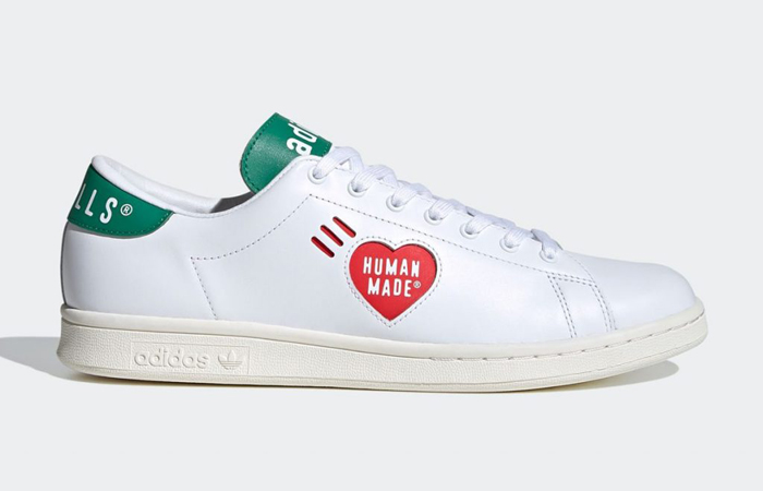 Human Made adidas Stan Smith White Green FY0734 03