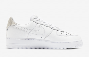 Nike Air Force 1 07 Craft White Grey CN2873-101 right