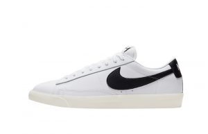 Nike Blazer Low Leather Black White CI6377-101 01