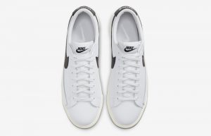 Nike Blazer Low Leather Black White CI6377-101 04