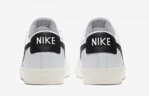 Nike Blazer Low Leather Black White CI6377-101 05