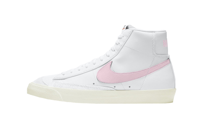 Nike Blazer Mid 77 White Pink Swoosh BQ6806-108 01