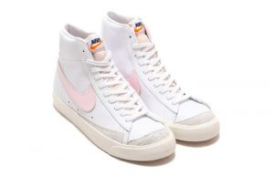 Nike Blazer Mid 77 White Pink Swoosh BQ6806-108 05