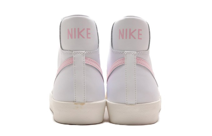 Nike Blazer Mid 77 White Pink Swoosh BQ6806-108 07