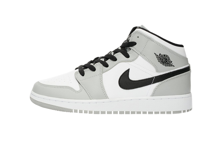 Nike Jordan 1 Mid GS Smoke Grey 554725 