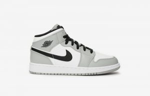 Nike Jordan 1 Mid GS Smoke Grey 554725-092 03