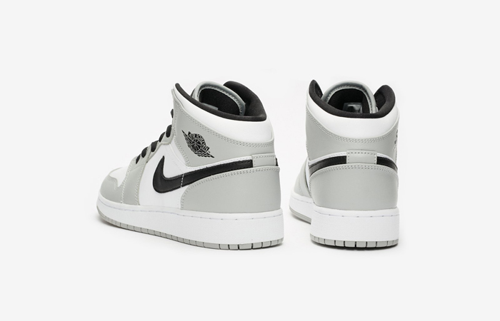 Nike Jordan 1 Mid GS Smoke Grey 554725-092 05