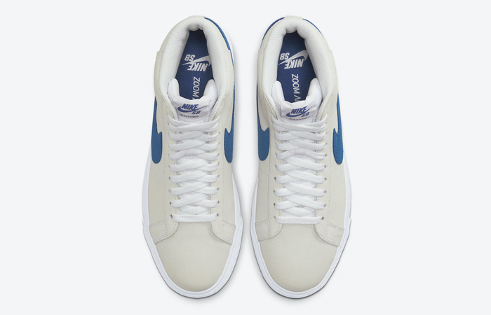 Nike SB Zoom Blazer Mid White Royal Blue 864349-104 04
