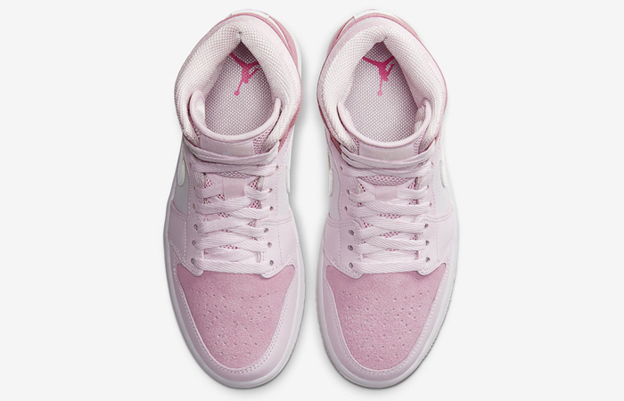 Nike Womens Air Jordan 1 Mid Digital Pink CW5379-600 05
