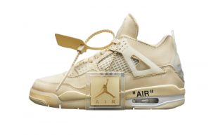 Off-White Nike Air Jordan 4 Sail CV9388-100 01