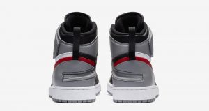 Official Look At The Air Jordan 1 Flyease Red Grey 04