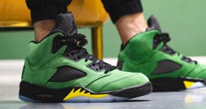 On Foot Clicks Of Nike Air Jordan 5 Oregon Ducks! - Fastsole