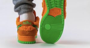 On Foot Look At The Grateful Dead Nike SB Dunk Orange Bear 03