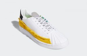 Pharrell Williams adidas Superstar White Yellow FY2294 02
