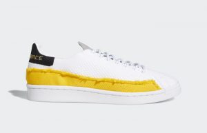 Pharrell Williams adidas Superstar White Yellow FY2294 03