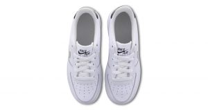 The Nike Air Force 1 GS White Metallic Silver Is A New Drop! 03