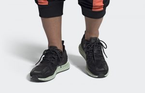 adidas ZX 2K 4D Black Mint FV9027 on foot 01