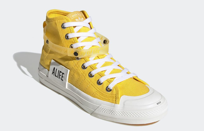 Alife adidas Nizza Hi Yellow FX2619 02