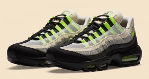 Detailed Look Updated For The Denham Nike Air Max 95 Neon Black 02